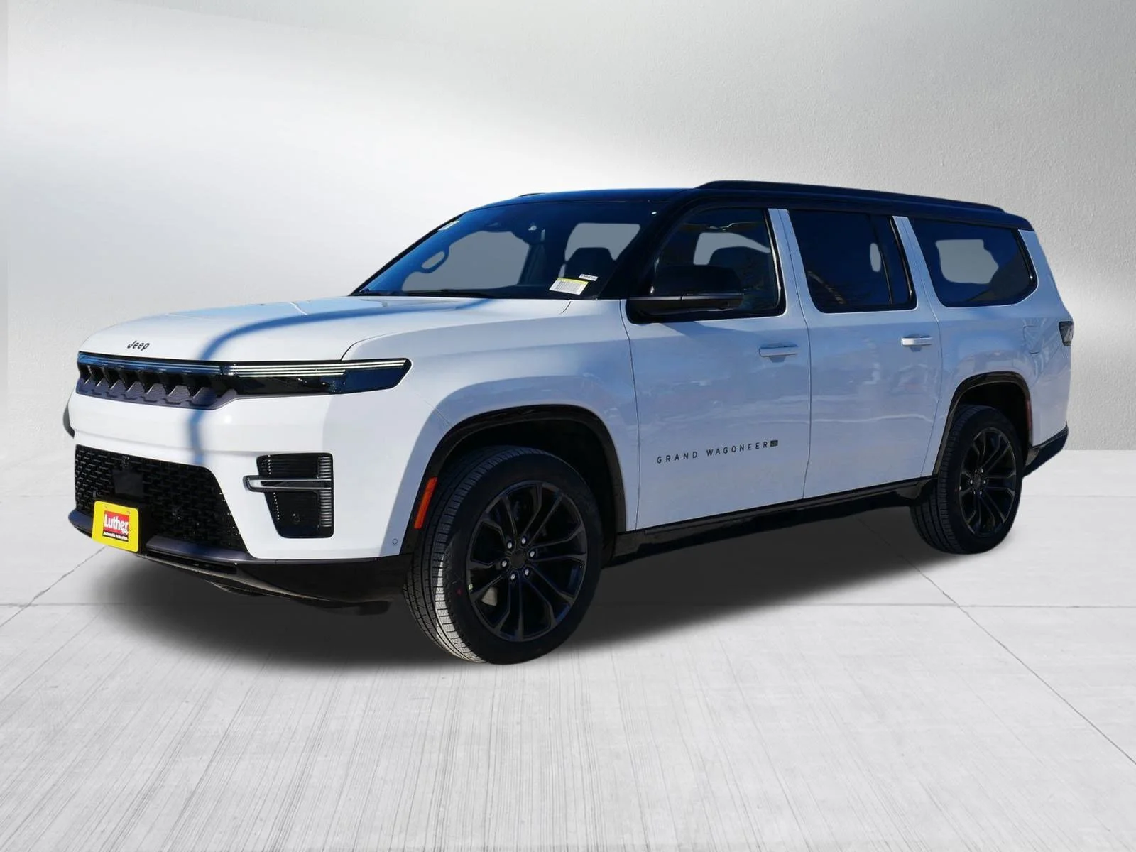 New 2026 Bright White Clear-Coat Exterior Paint Jeep Summit Obsidian image 3