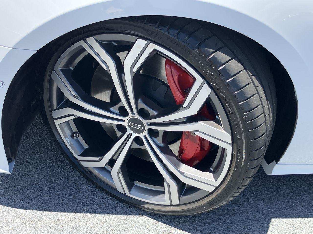 Used 2025 White (Glacier White Metallic) Audi Premium Plus image 9