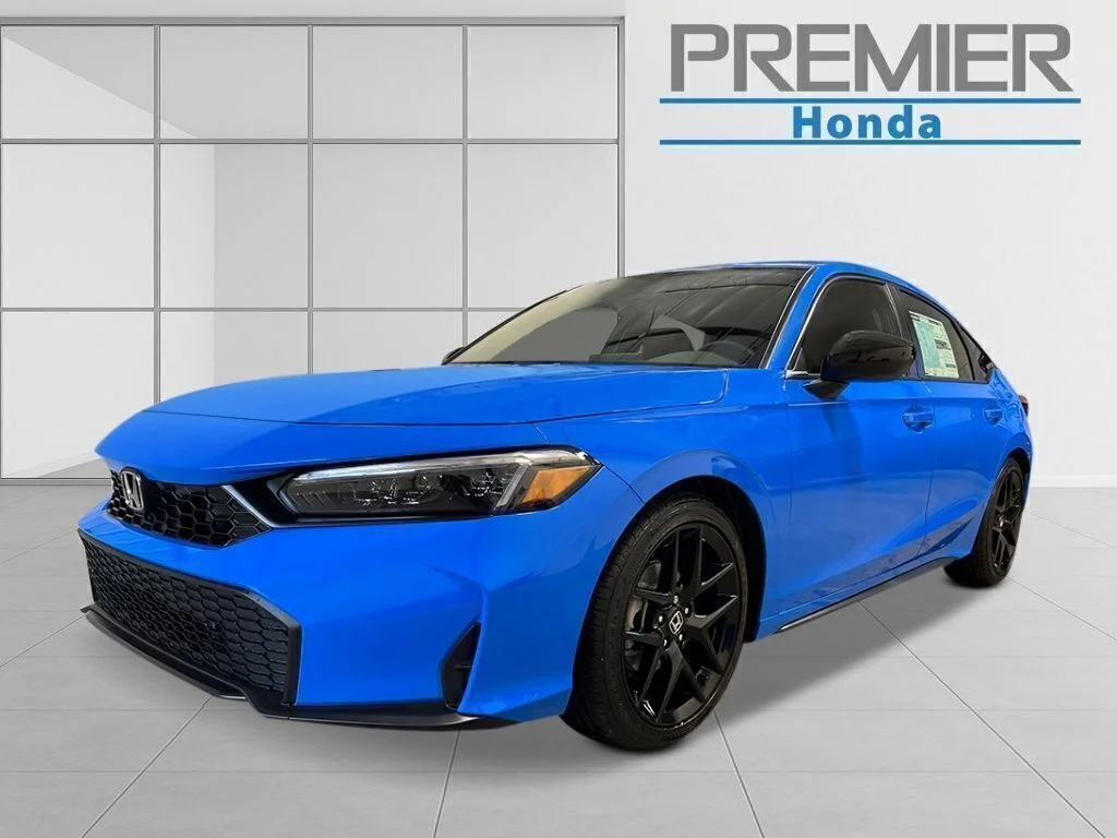 New 2026 Boost Blue Pearl Honda FWD Sport image 1