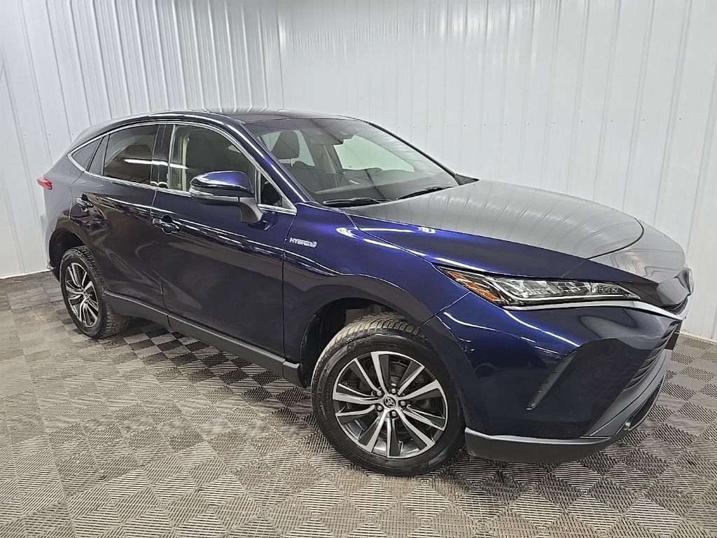 Used 2021 Blue Toyota LE image 7