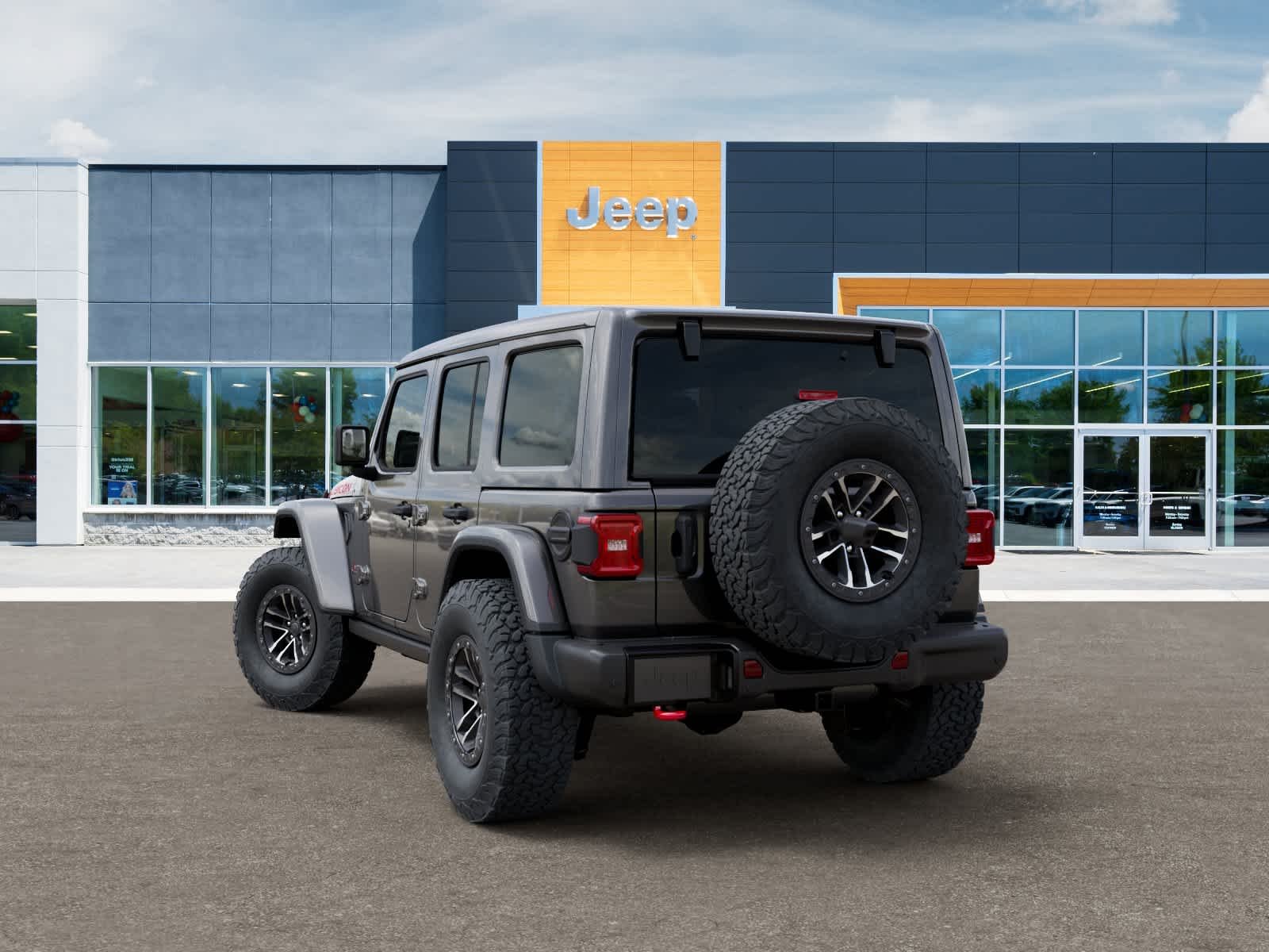 New 2026 Granite Crystal Metallic Clearcoat Jeep Rubicon X image 3