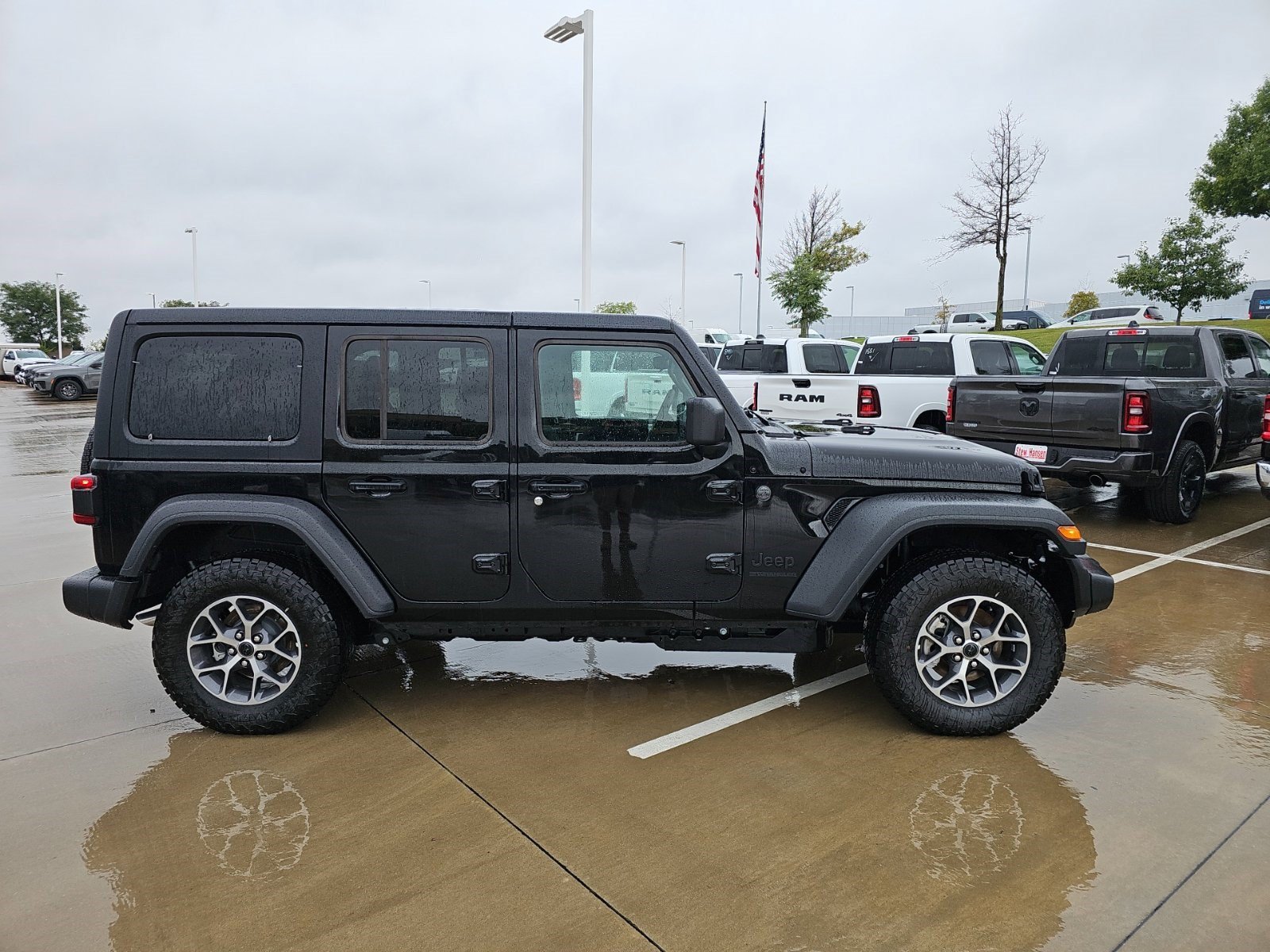New 2026 Black Clearcoat Jeep Sport S image 6