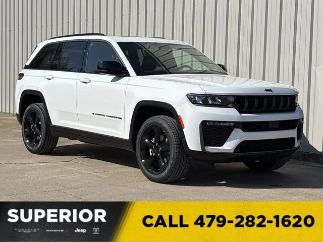 New 2026 Bright White Clear-Coat Exterior Paint Jeep Limited image 1