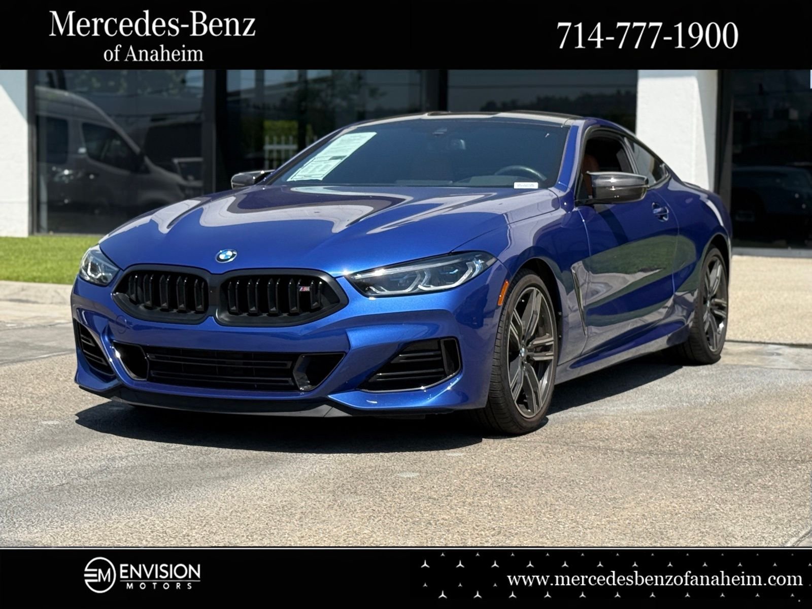Blue 2024 BMW 8 Series M850i xDrive Coupe AWD Coupe All-Wheel Drive 8-Speed Automatic