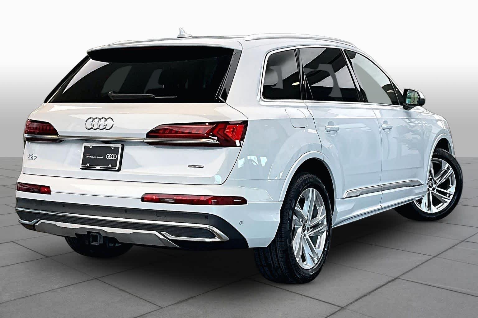 Used 2023 Glacier White Metallic Audi Premium Plus image 13