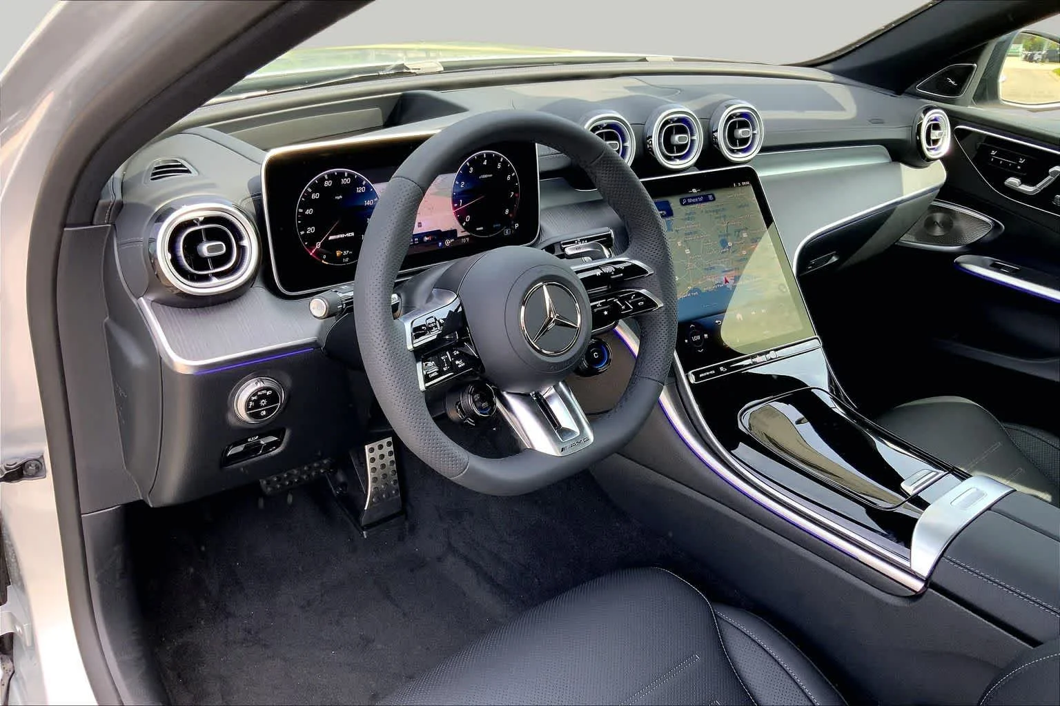 New 2026 Cirrus Silver Metallic Mercedes-Benz AMG® C 43 image 9