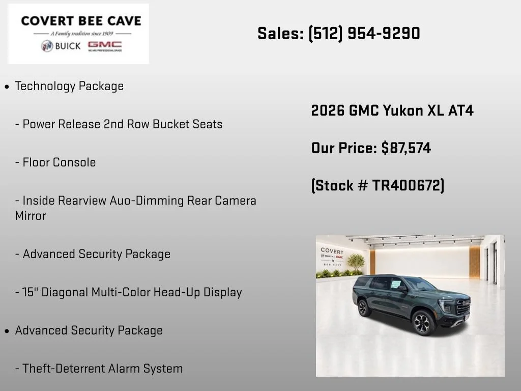 2026 GMC Yukon XL AT4 - Photo 19