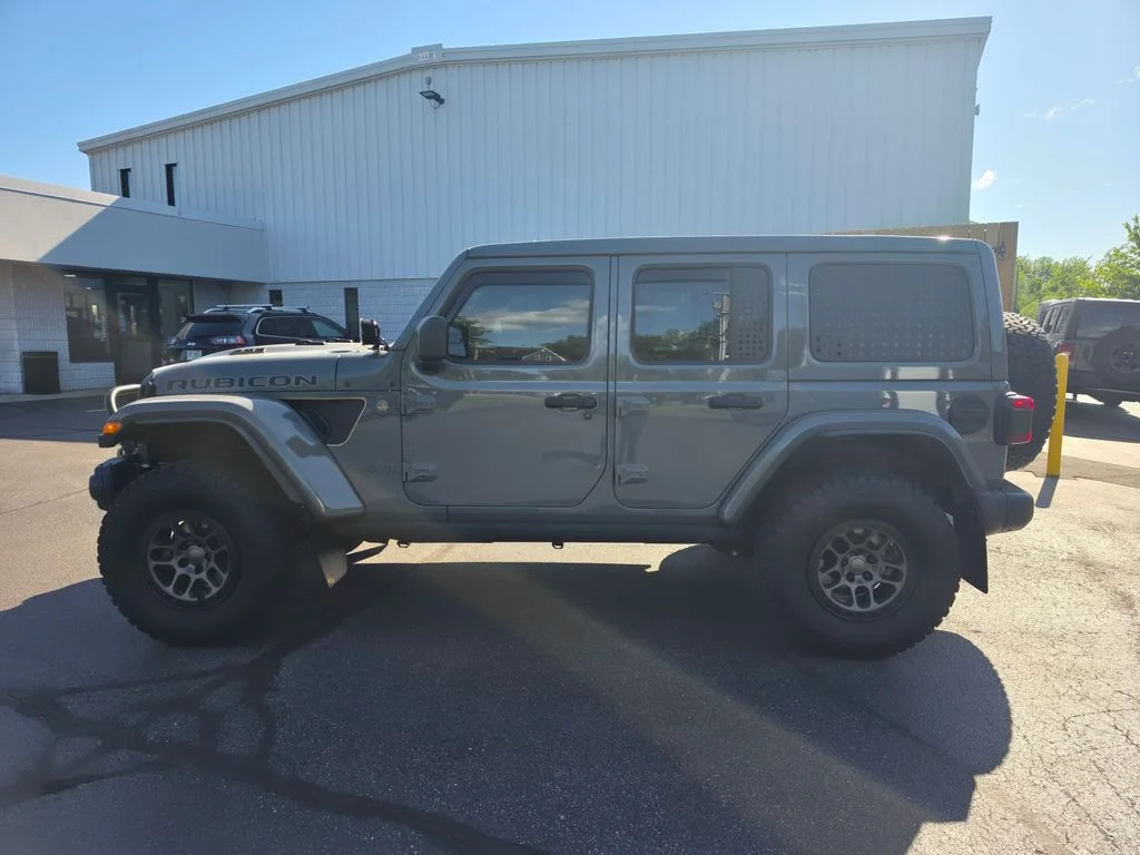 Used 2021 Gray Jeep Unlimited Rubicon 392 image 2