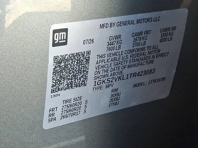 New 2026 Sterling Metallic GMC AT4 Ultimate image 22