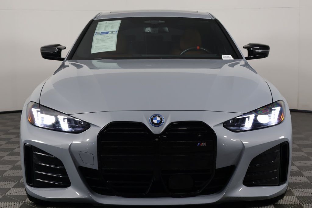 Certified 2025 BMW i4 M50 with VIN WBY33HD0XSFV08990 for sale in San Diego, CA