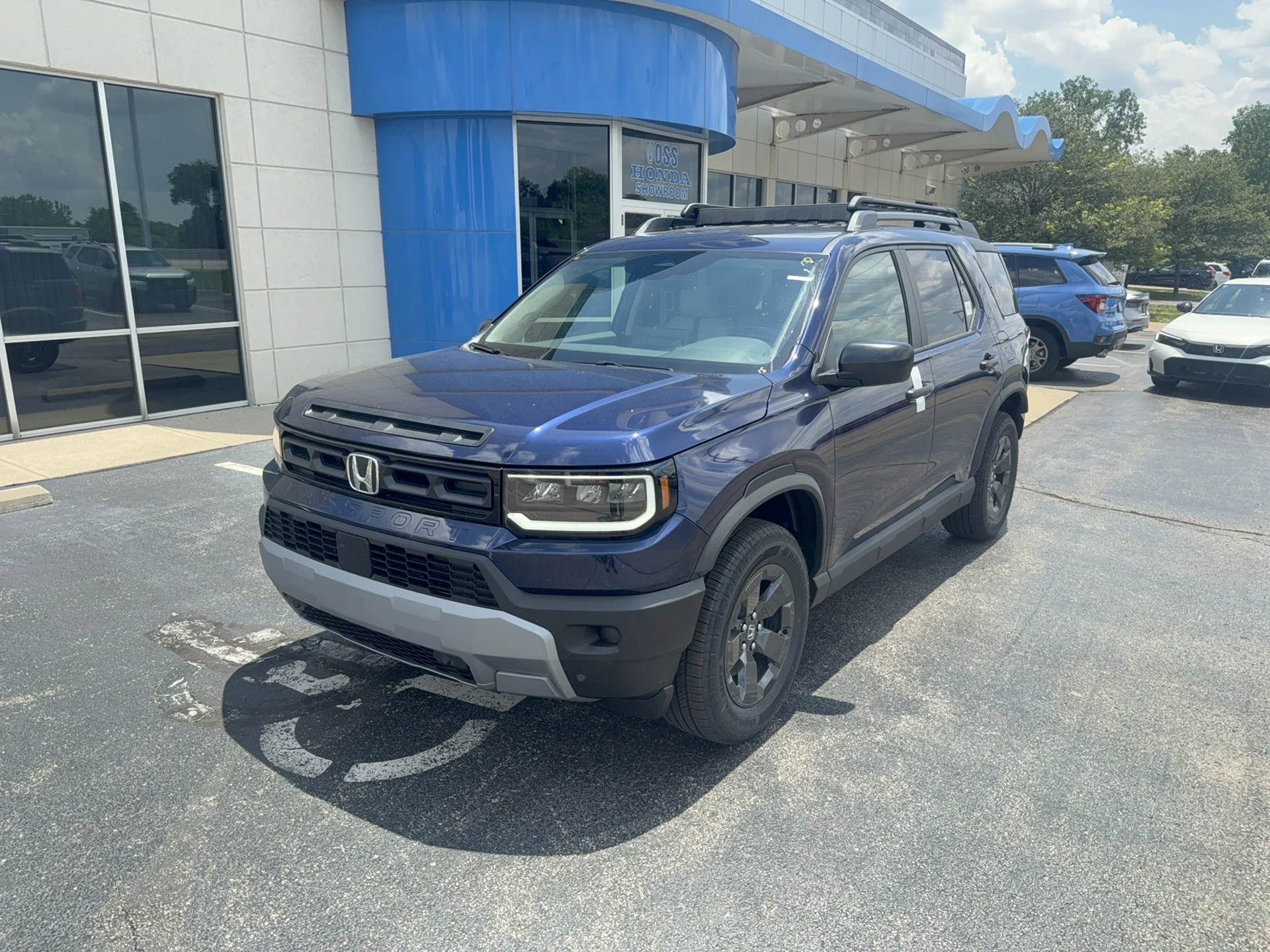 New 2026 Obsidian Blue Pearl Honda RTL Towing image 1
