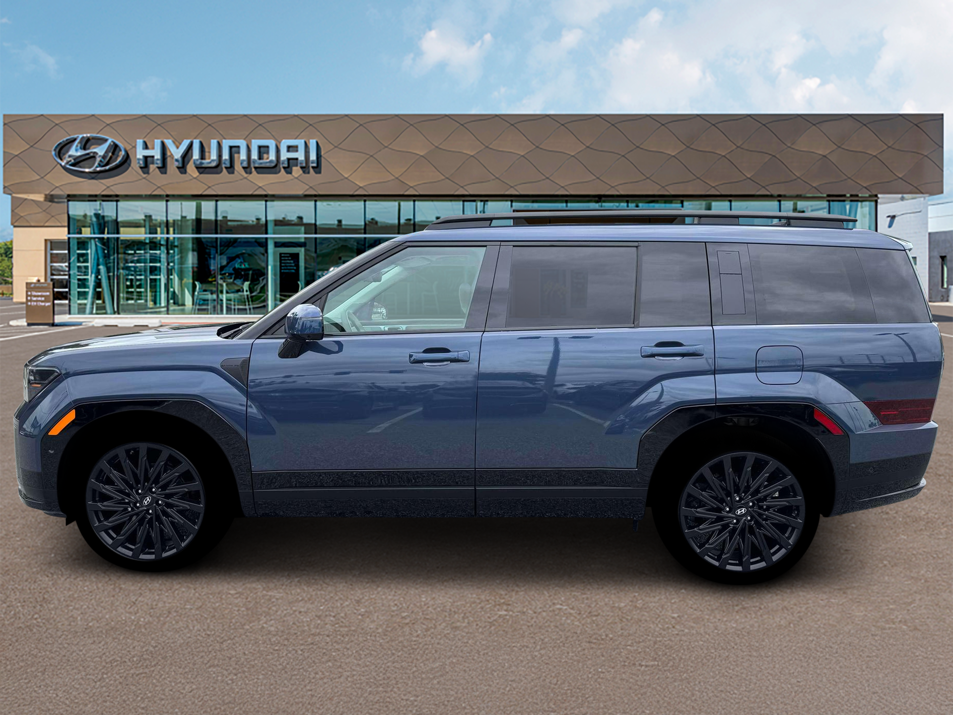 New 2026 Blue Hyundai Calligraphy FWD image 3