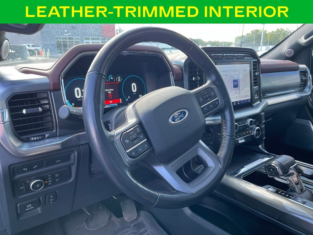 Used 2021 Agate Black Metallic Ford Lariat image 18