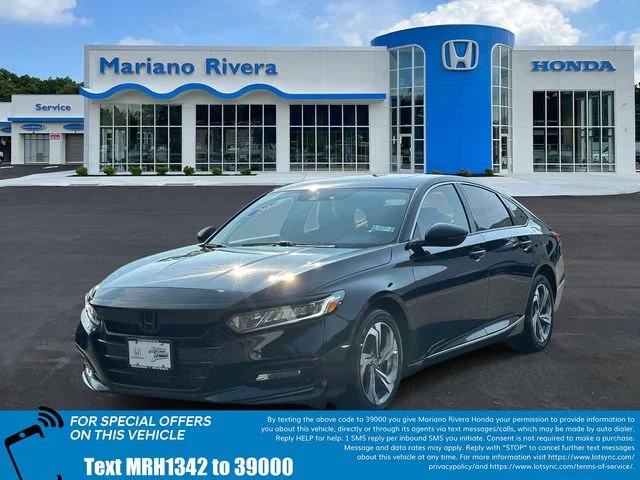 Certified 2020 Honda Accord EX-L with VIN 1HGCV1F51LA111342 for sale in Port Jefferson Station, NY