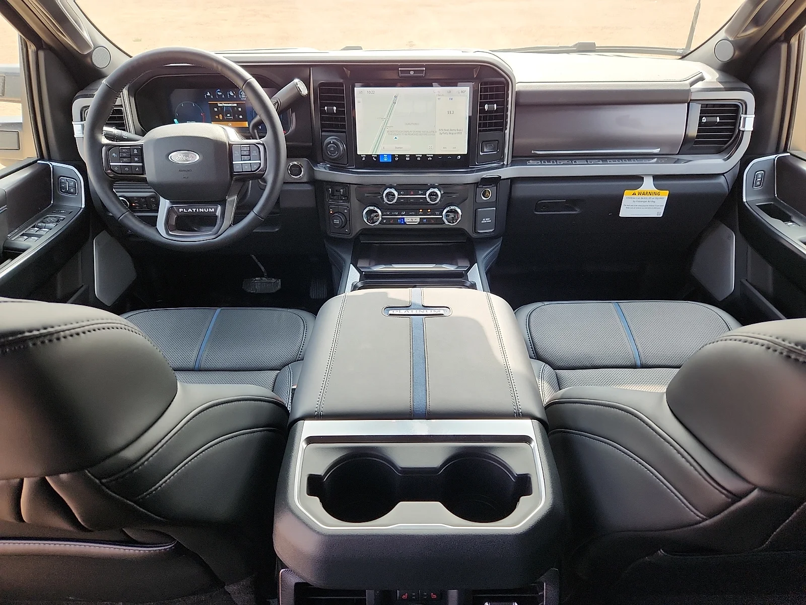 New 2026 Glacier Gray Metallic Tri-Coat Ford F-250® Platinum® image 13