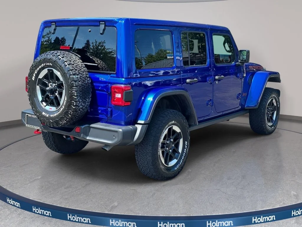 Used 2020 Blue Jeep Unlimited Rubicon image 6