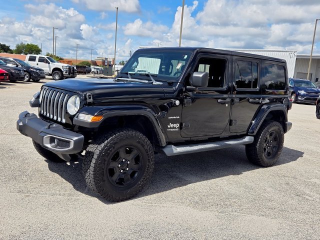 Used 2019 Black Jeep Unlimited Sahara image 3