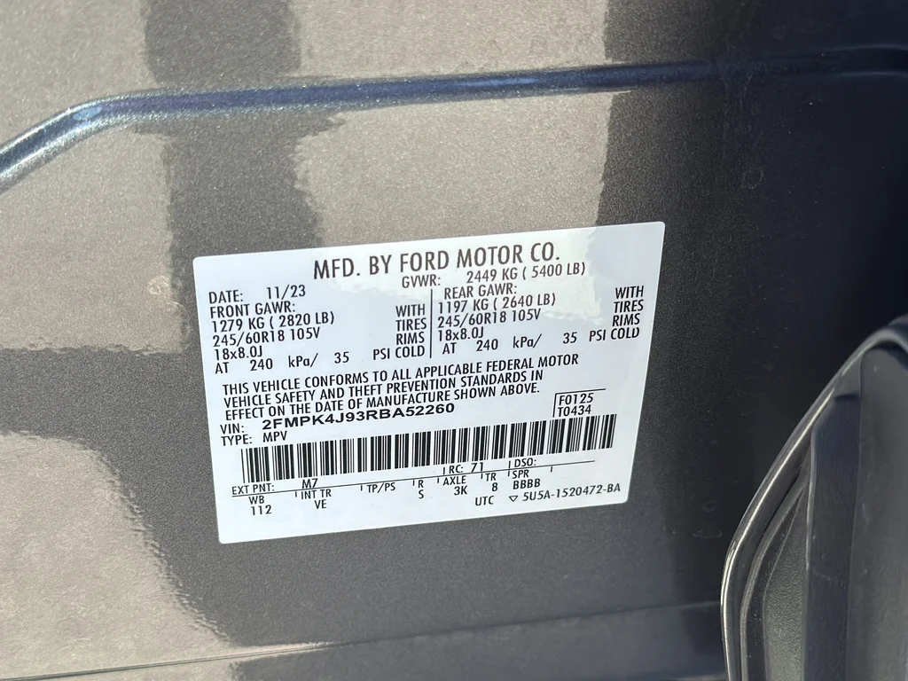 Used 2024 Gray Ford SEL image 16