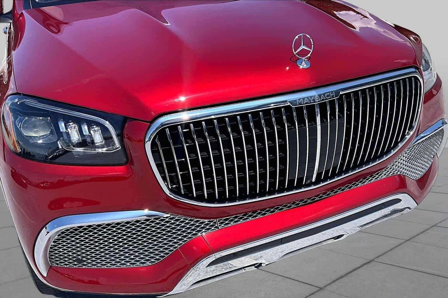 Used 2023 MANUFAKTUR Cardinal Red Metallic Mercedes-Benz Maybach GLS 600 image 30