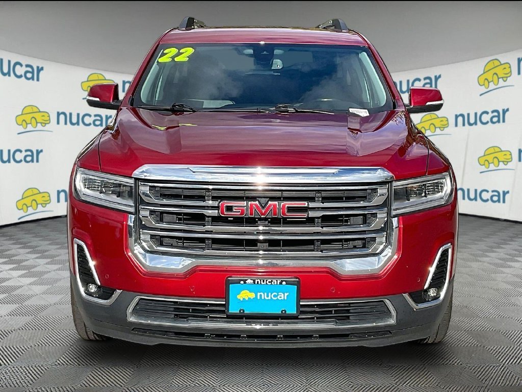Used 2022 Cayenne Red Tintcoat GMC SLT image 2