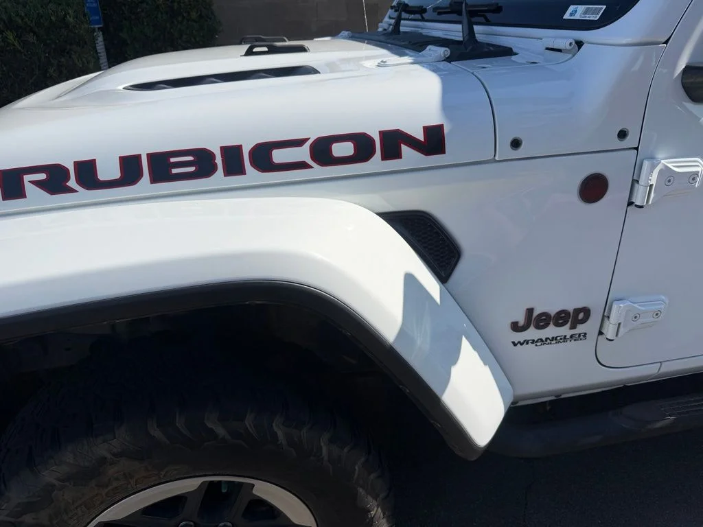 Used 2021 White Jeep Unlimited Rubicon image 7