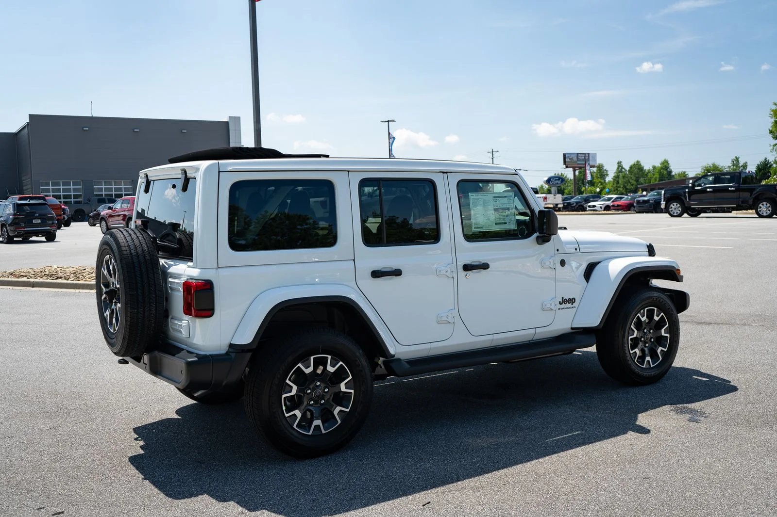 New 2026 White Jeep Sahara image 10