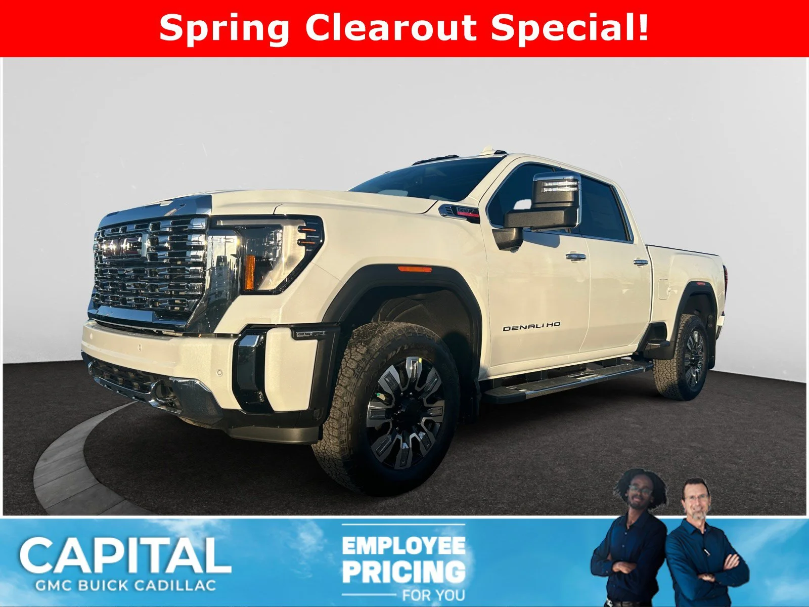 New 2026 Glacier White Tricoat GMC Denali image 1