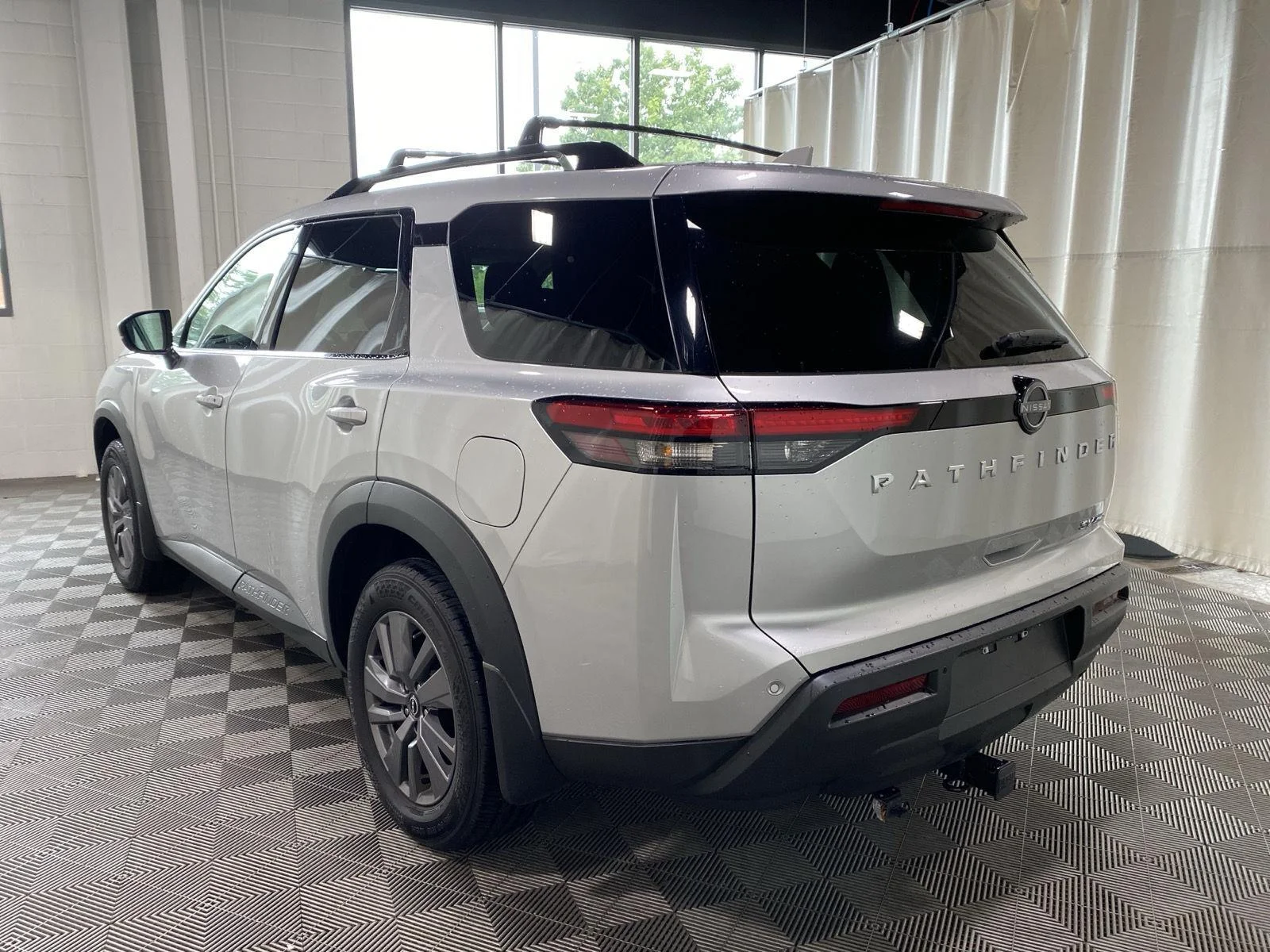 Used 2024 Brilliant Silver Metallic Nissan SV image 6
