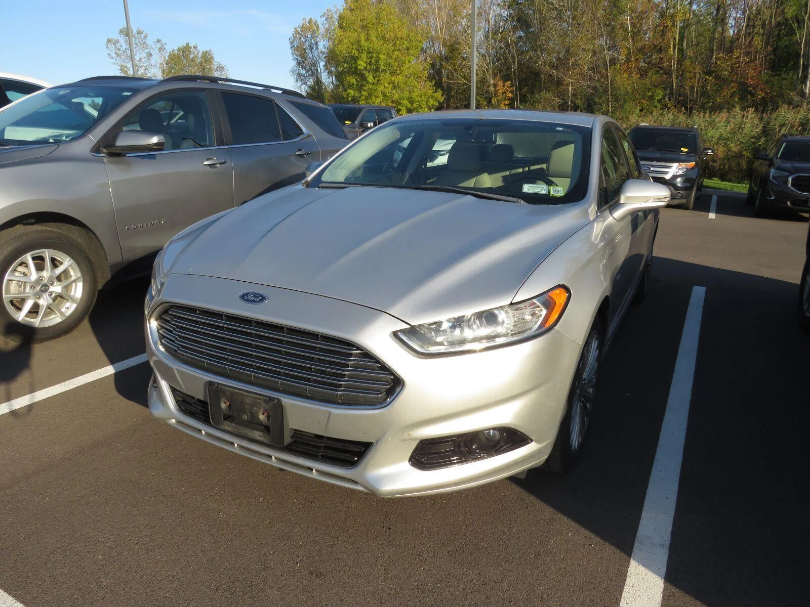Used 2016 Ingot Silver Ford Titanium image 6