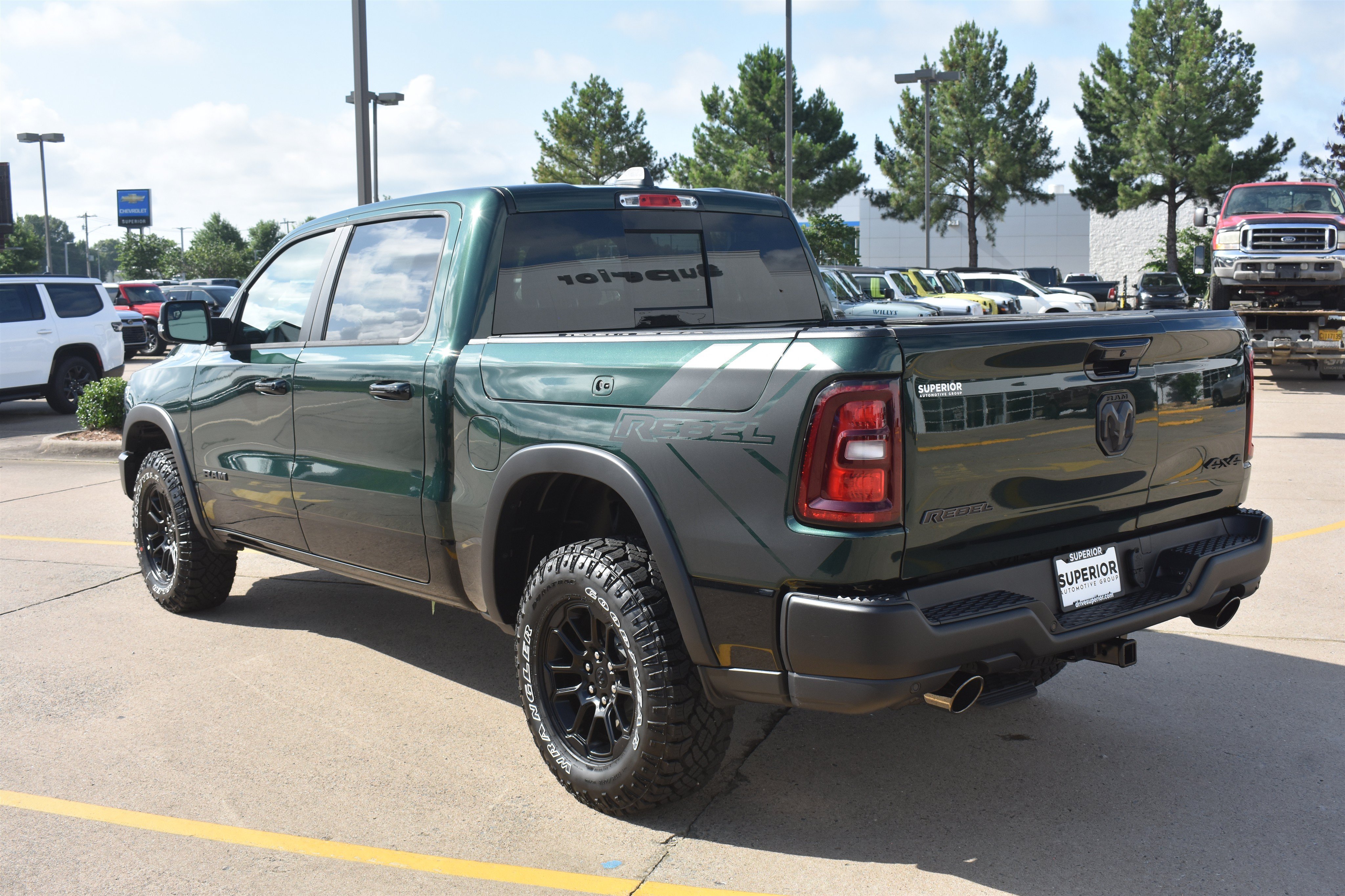 New 2026 Serrano-Green Metallic Exterior Paint RAM Rebel image 9