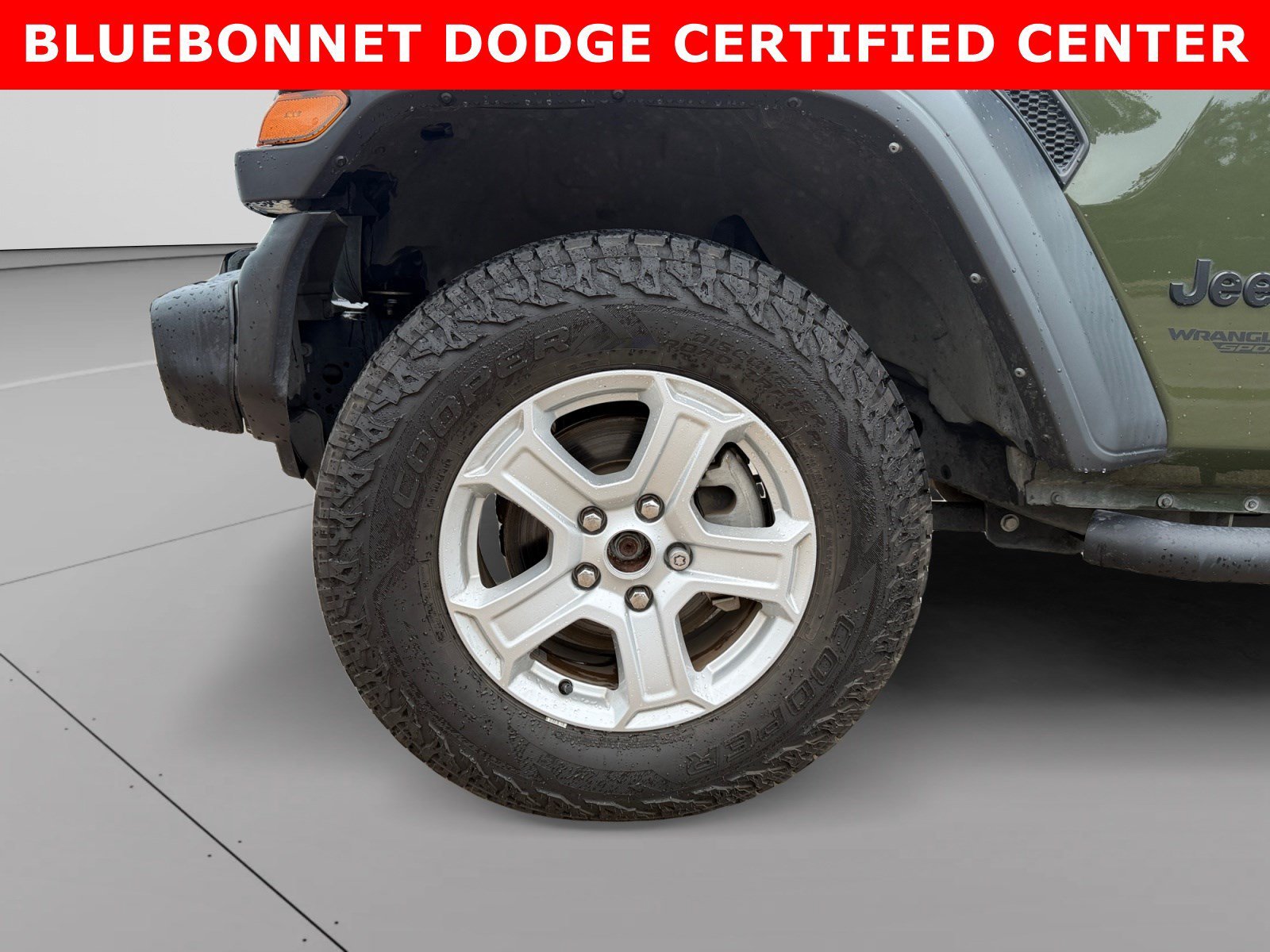 Used 2021 Sarge Green Clearcoat Jeep Sport S image 9