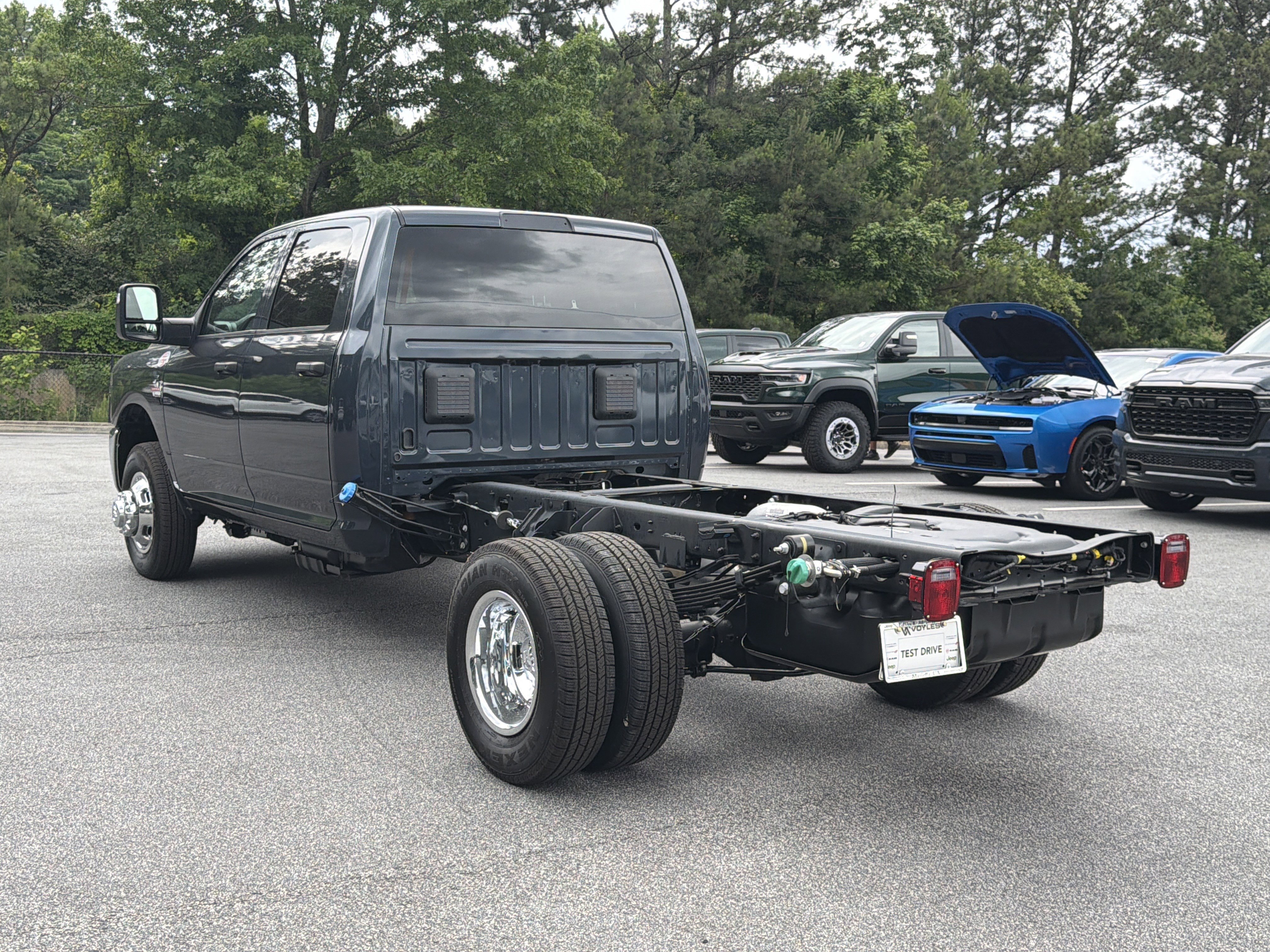 New 2026 Forged Blue Metallic Exterior Paint RAM Tradesman image 6