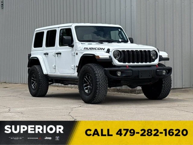 Used 2024 White Jeep Rubicon X image 1