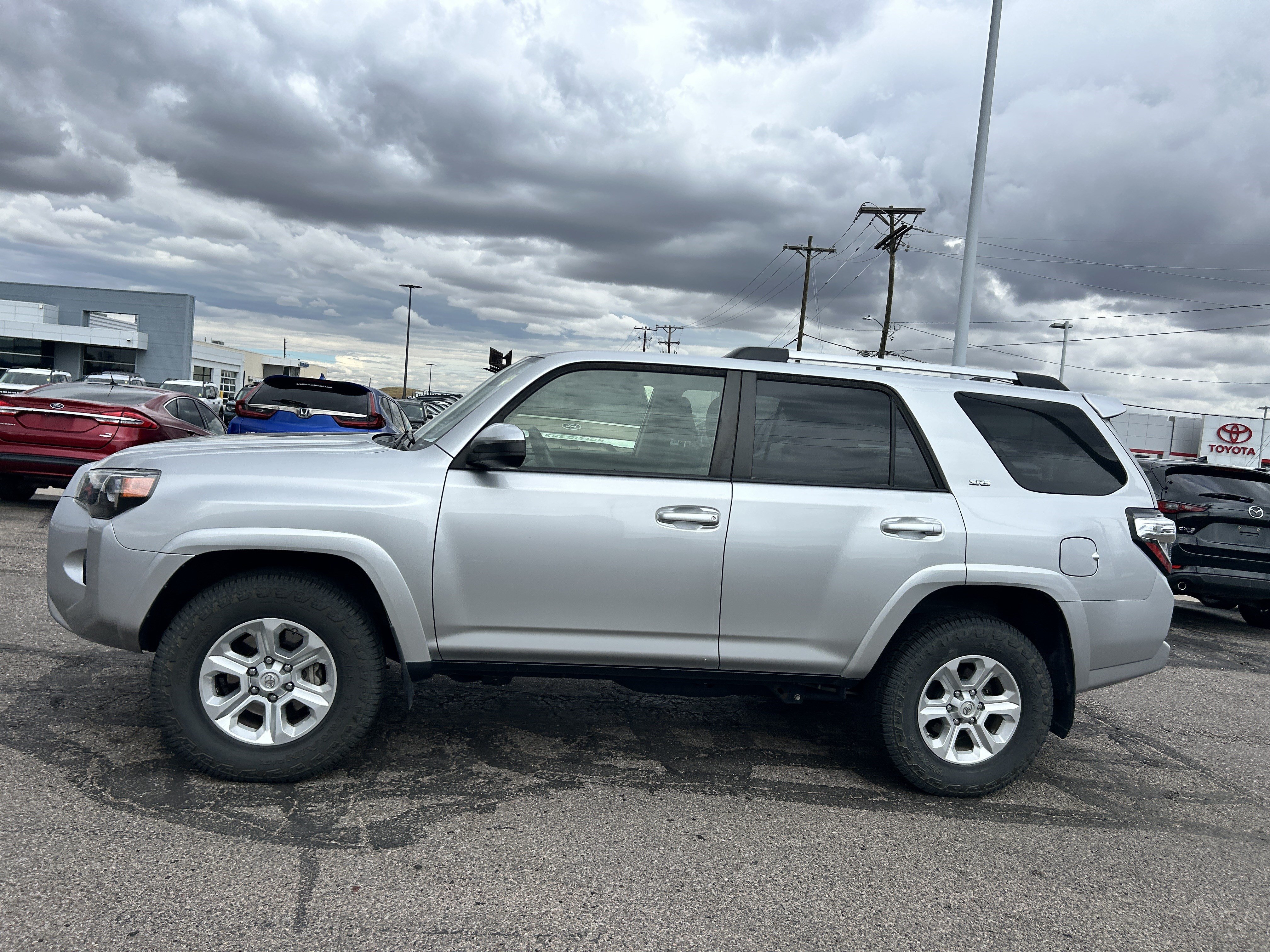 Used 2021 Classic Silver Metallic Toyota SR5 image 2