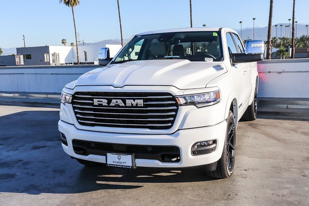 New 2026 Bright White Clearcoat Ram Laramie image 4