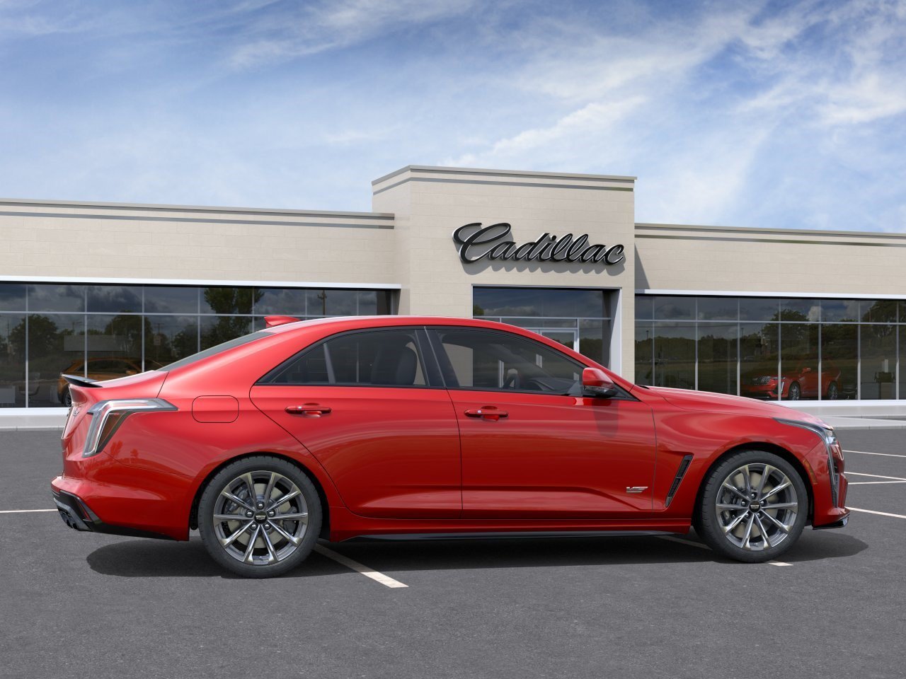 New 2026 Radiant Red Tintcoat Cadillac V-Series Blackwing image 5