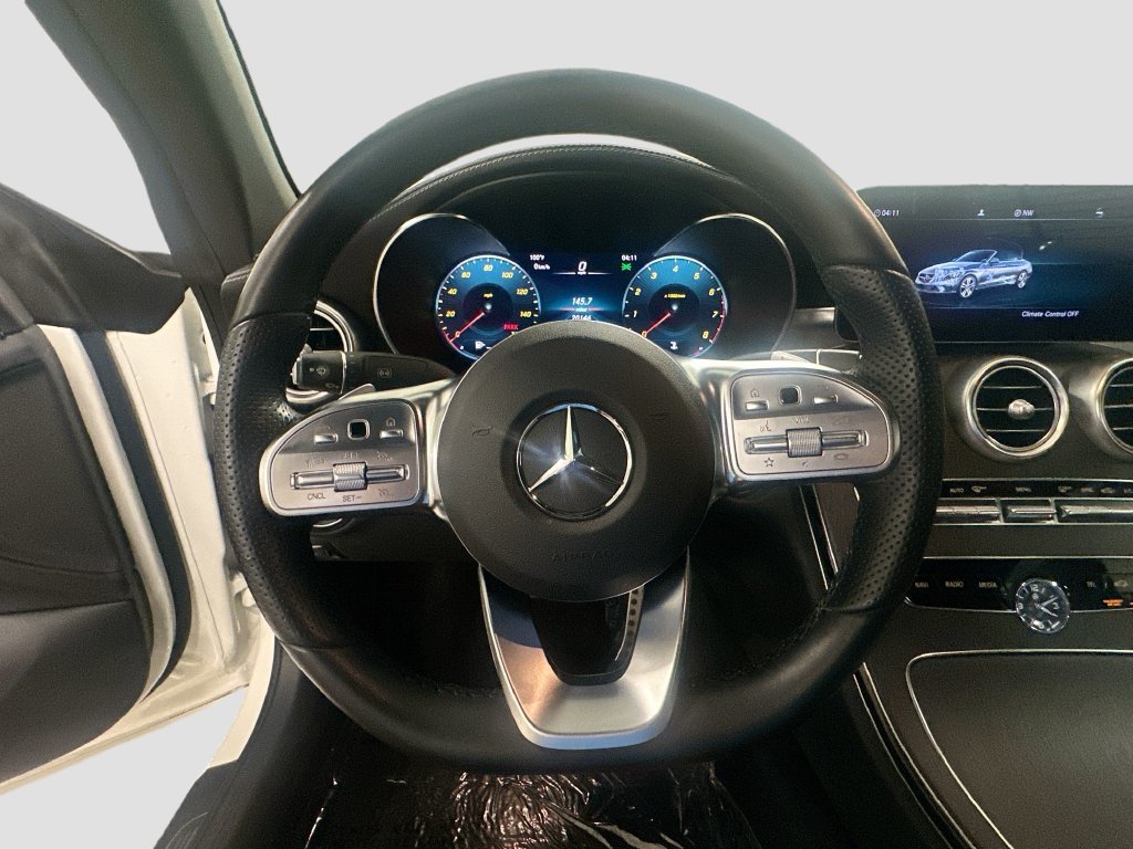 Certified Used 2023 MANUFAKTUR Diamond White Metallic Mercedes-Benz C 300 image 12