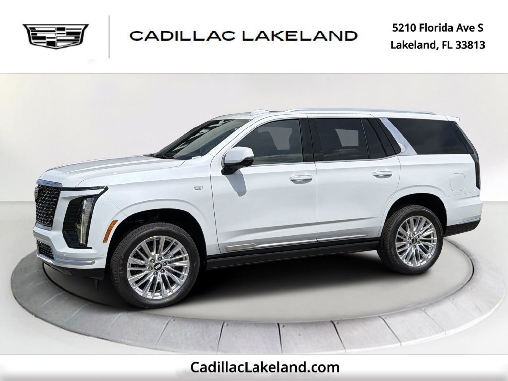 New 2026 Vibrant White Tricoat Cadillac Luxury image 1