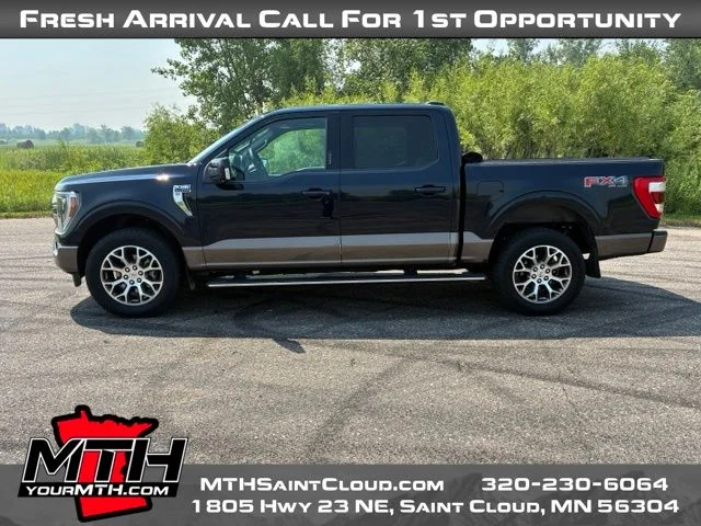 Used 2021 Blue Ford King Ranch image 5