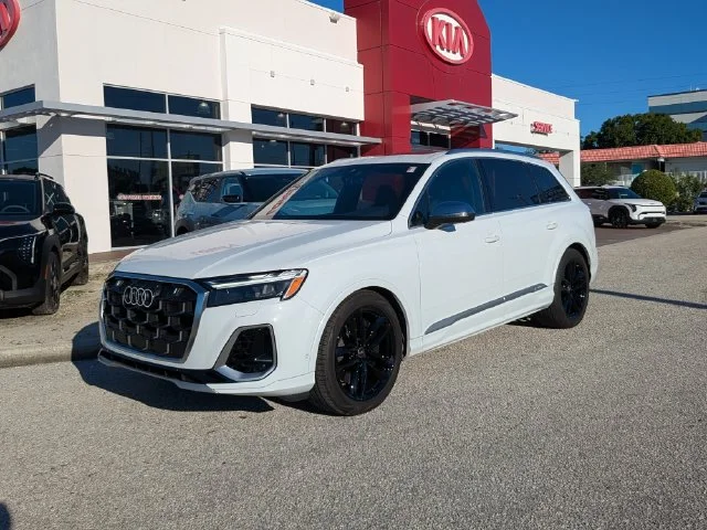 Used 2025 White Audi Premium Plus image 2