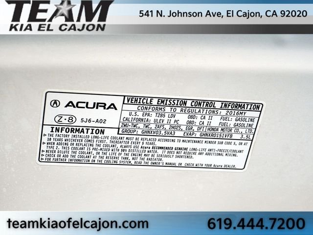 Used 2016  Acura 3.5L image 35