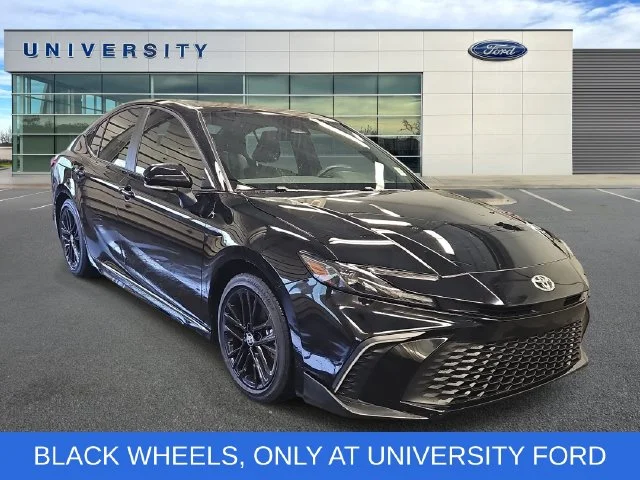 Used 2025 Black Toyota SE image 1