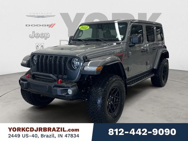 Used 2022 Gray Jeep Unlimited Rubicon 392 image 1