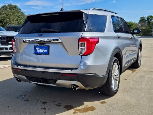 Used 2021 Iconic Silver Metallic Ford Limited image 4