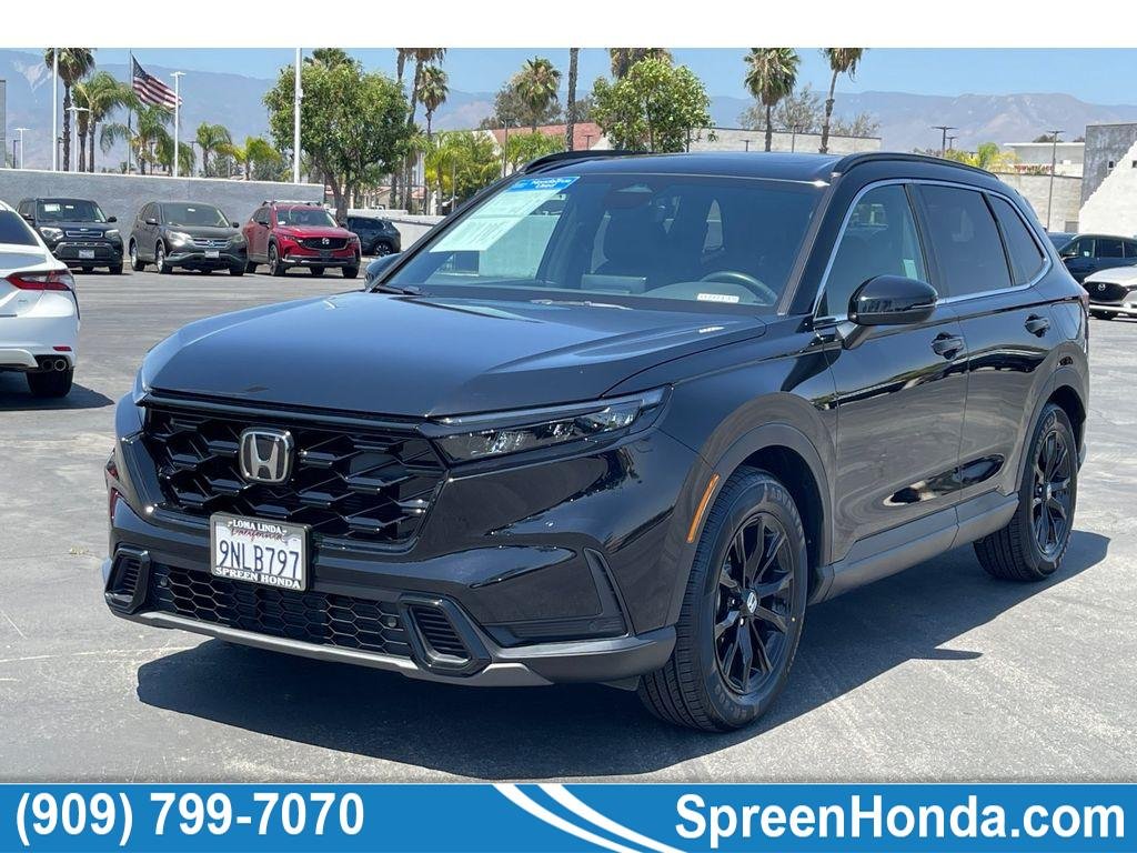 Used 2025 Crystal Black Pearl Honda Sport-L image 1