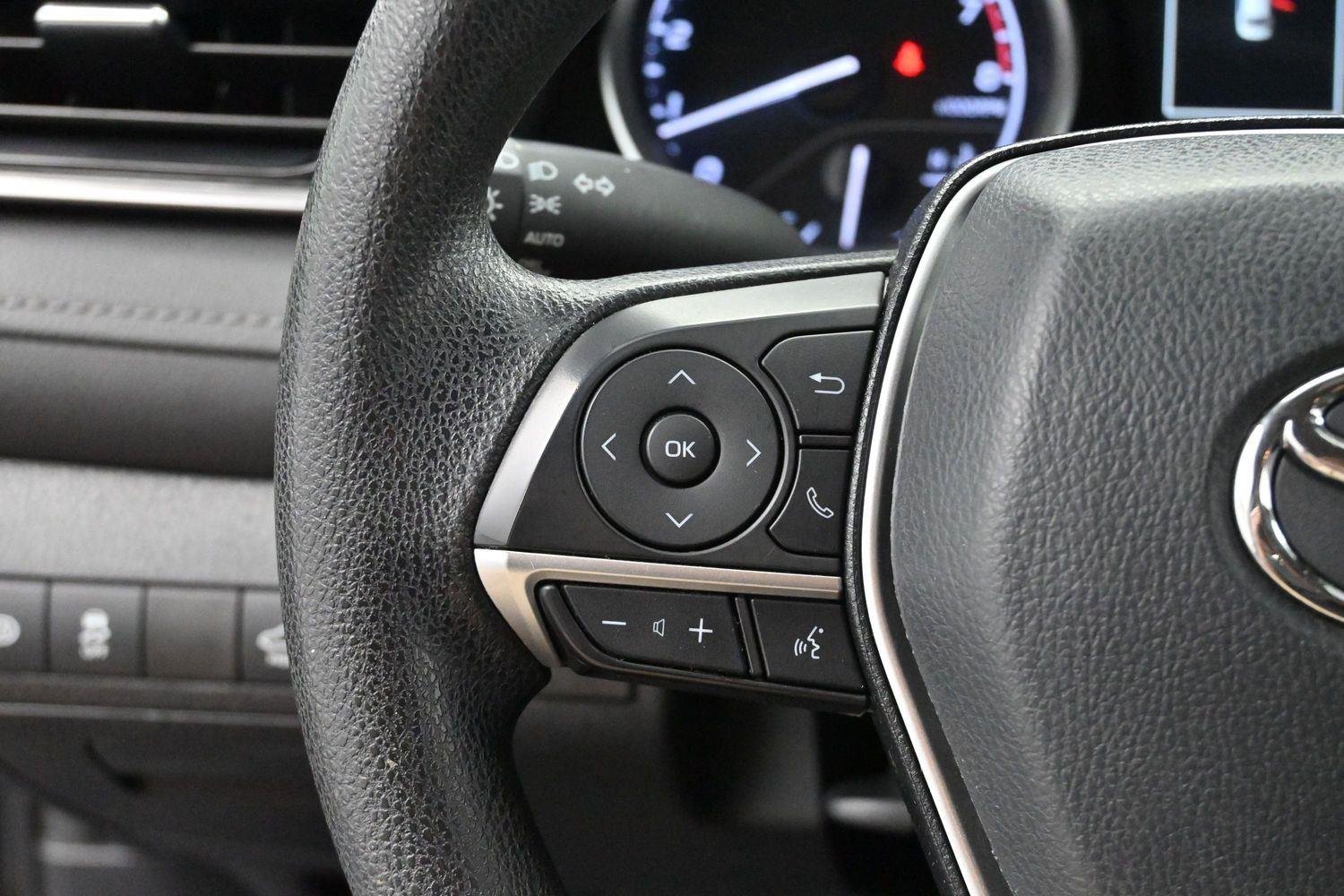 Used 2022 Midnight Black Metallic Toyota LE image 16