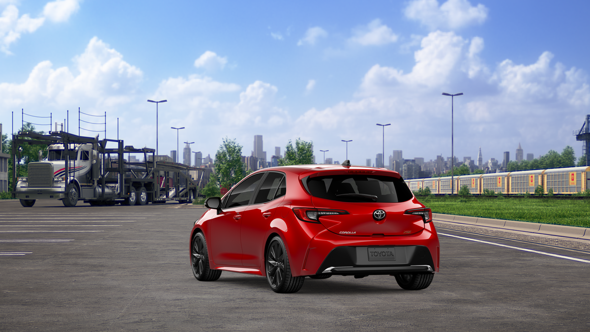 New 2027 Finish Line Red Toyota XSE image 7