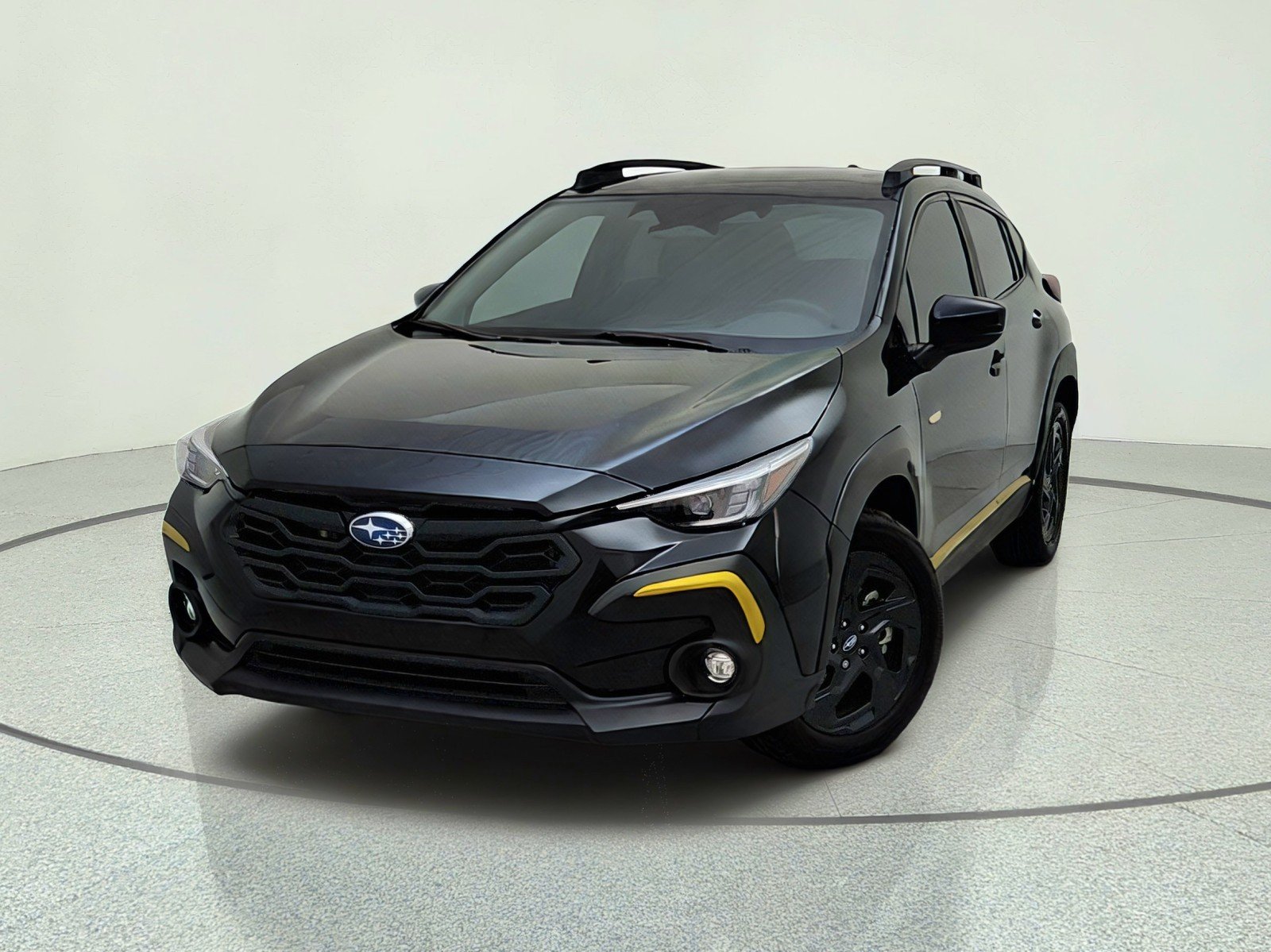 Used 2025 Crystal Black Silica Subaru Sport image 2