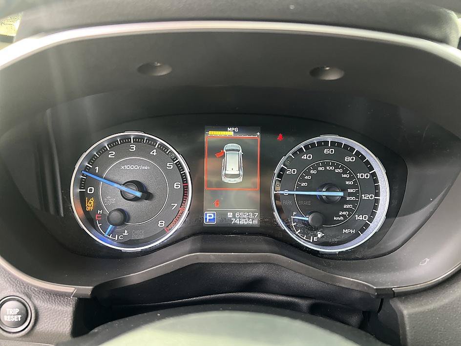Used 2021 Magnetite Gray Metallic Subaru Touring image 14