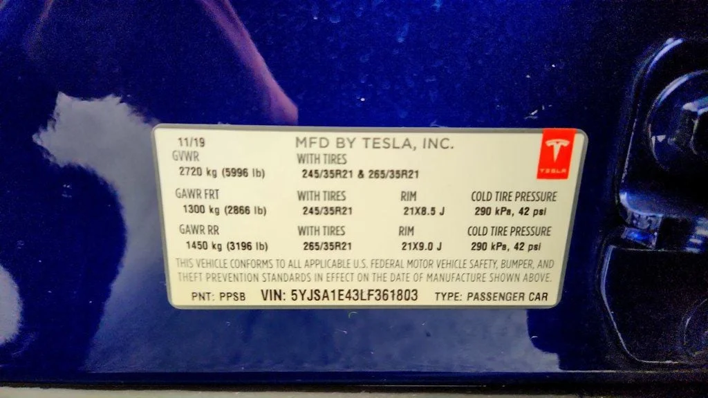 Used 2020 Deep Blue Metallic Tesla AWD Performance w/ Full Self-Driving & 21
